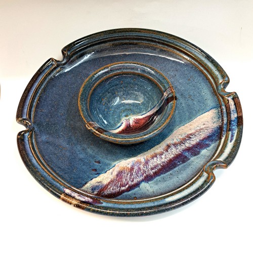 #231048 Chip & Dip Blue/Red/White $32 at Hunter Wolff Gallery